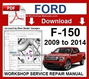 ford F150 workshop manual download pdf